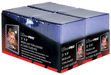 Ultra Pro-Top Loaders- Regular 3x4  -35 pnt 200 Count with 200 sleeves