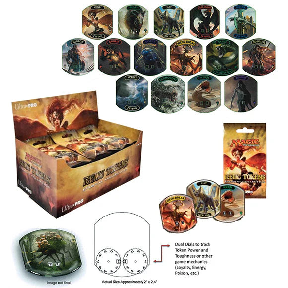 Ultra Pro- MTG ETERNAL COLLECTION RELIC TOKEN Blind bag 3 pack