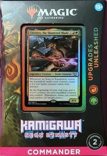MTG- Commander Decks- KAMIGAWA: NEON DYNASTY UPC195166105352 MTG- Commander Decks- KAMIGAWA: NEON DYNASTY UPC195166105352