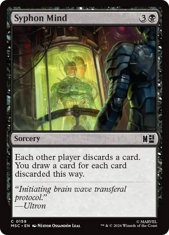 Syphon Mind (Surge Foil) [Marvel Super Heroes Commander]