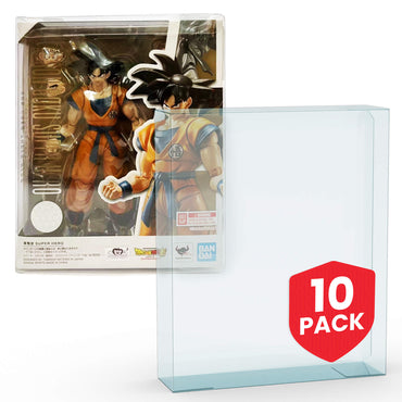Display Case Protector for SH Figure Son Goku Super Hero PET Protector Pack of 10