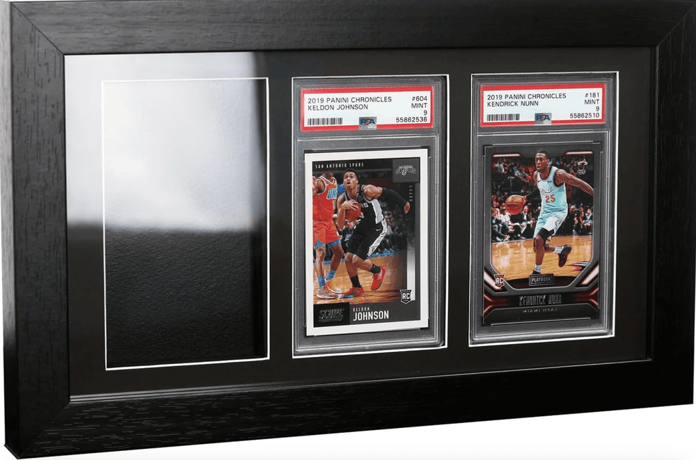 Premium PSA Graded Wooden Frame Display with UV Glass