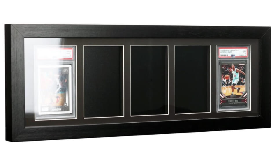 Premium PSA Graded Wooden Frame Display with UV Glass