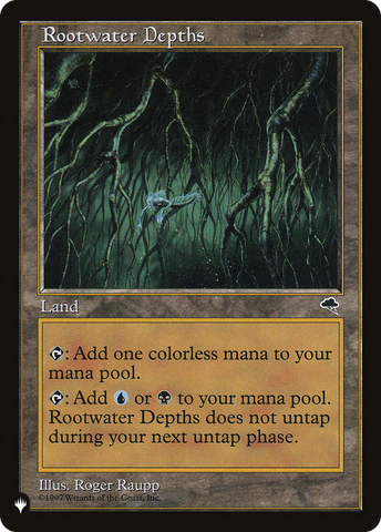 Rootwater Depths [The List]