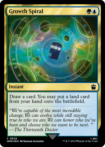 Growth Spiral (Surge Foil) [Doctor Who]