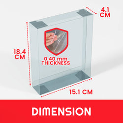 Display Case Protector for SH Figure Son Goku Super Hero PET Protector Pack of 10