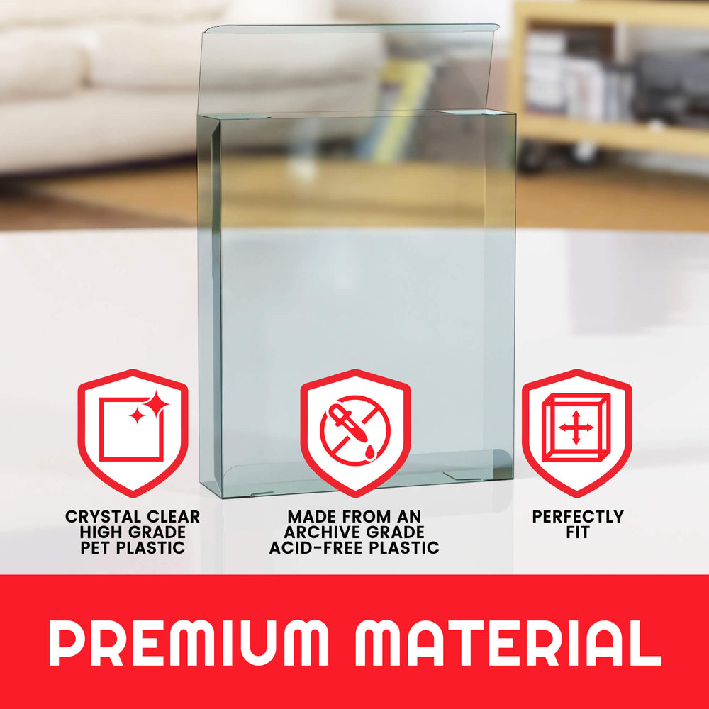 Display Case Protector for SH Figure Son Goku Super Hero PET Protector Pack of 10