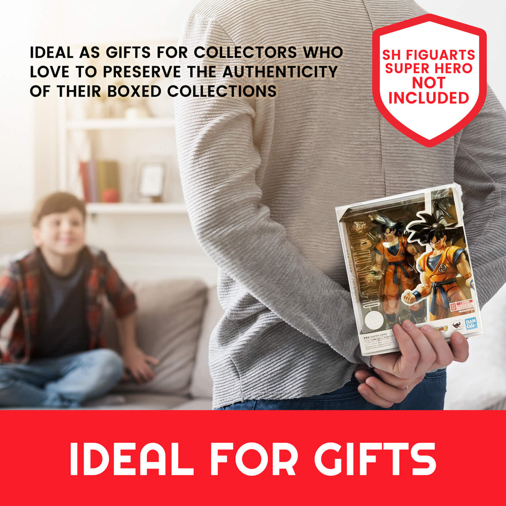 Display Case Protector for SH Figure Son Goku Super Hero PET Protector Pack of 10