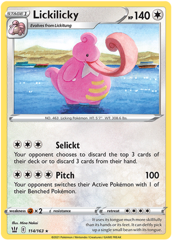 Lickilicky (114/163) [Sword & Shield: Battle Styles]