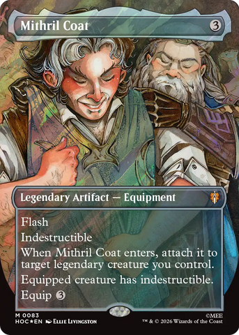 Mithril Coat (Borderless) (Surge Foil) [The Hobbit: Eternal-Legal]