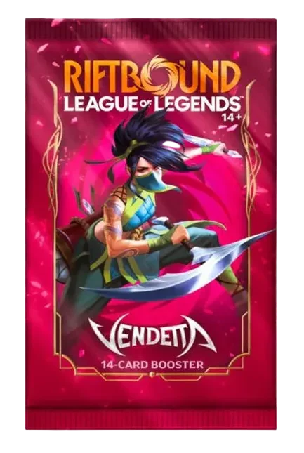 RIFTBOUND- LEAGUE OF LEGENDS VENDETTA BOOSTER Pack