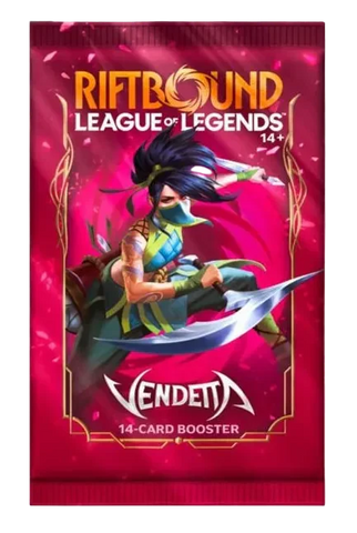 RIFTBOUND- LEAGUE OF LEGENDS VENDETTA BOOSTER Pack