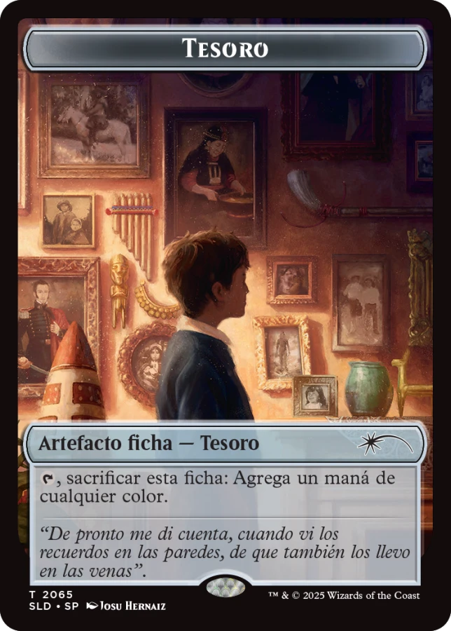 Treasure Token (2065) (Rainbow Foil) SPANISH [Secret Lair Drop Series]