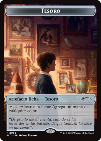 Treasure Token (2065) (Rainbow Foil) SPANISH [Secret Lair Drop Series]