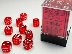 Chessex- Translucent 36d6 Dice