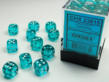 Chessex- Translucent 36d6 Dice