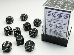 Chessex- Opaque 36d6 Dice