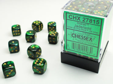 Chessex- Scarab 36d6 Dice