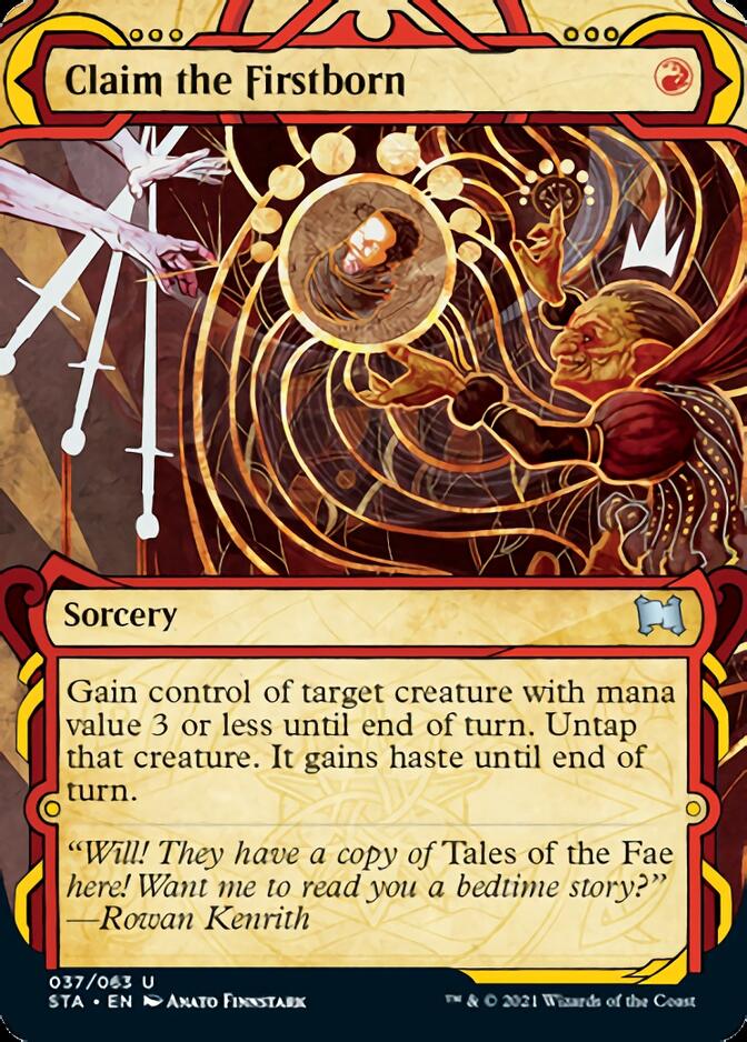 Claim the Firstborn [Strixhaven: Mystical Archive]