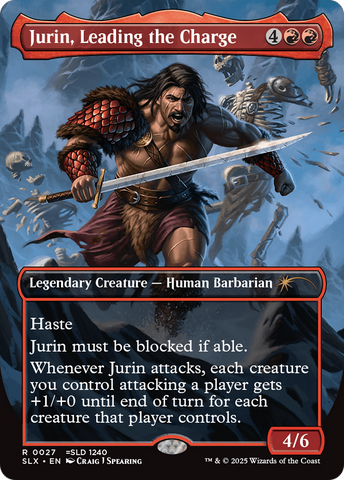 Jurin, Leading the Charge [Secret Lair: Universes Within]
