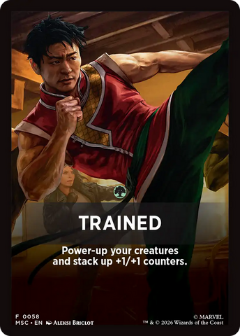 Trained Theme Card [Marvel Super Heroes Commander]