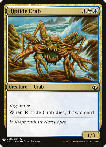 Riptide Crab [Mystery Booster]