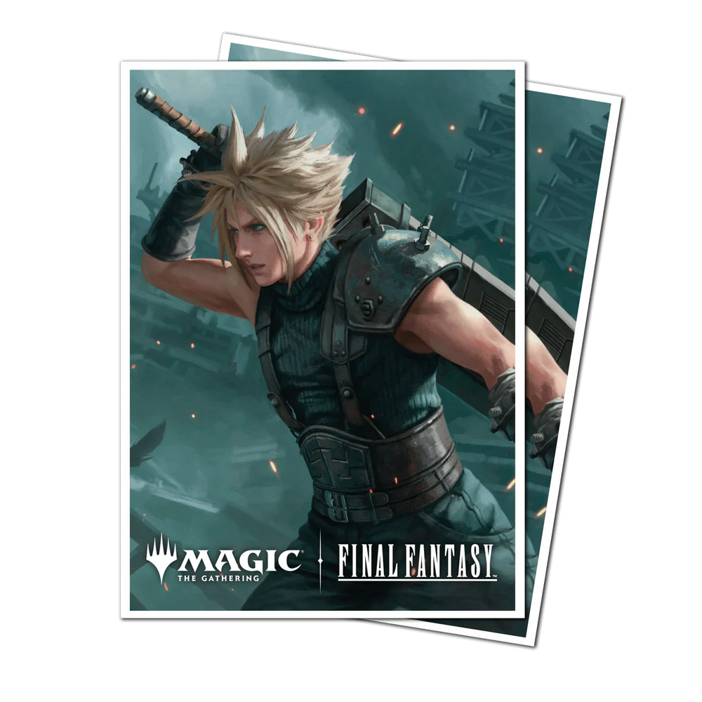 Ultra Pro- Magic: FINAL FANTASY™ Cloud, Planet's Champion 105ct APEX Deck Protector™ Sleeves