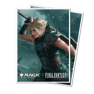 Ultra Pro- Magic: FINAL FANTASY™ Cloud, Planet's Champion 105ct APEX Deck Protector™ Sleeves