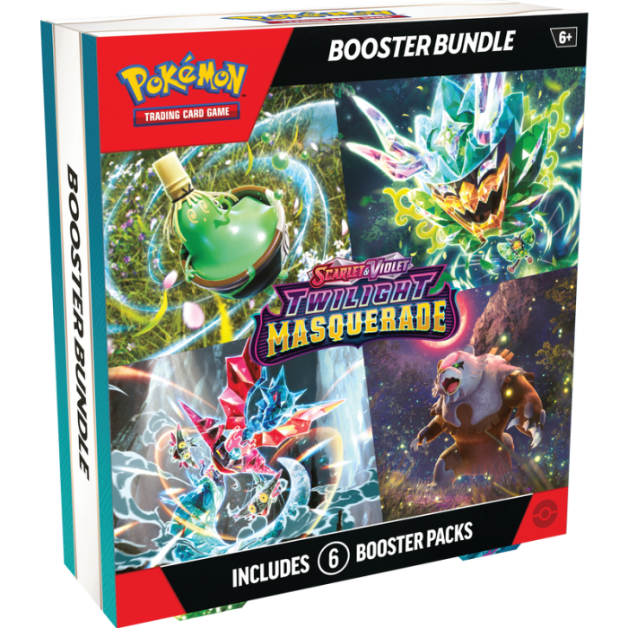 POKEMON- TWILIGHT MASQUERADE BOOSTER BUNDLE (6 Boosters)