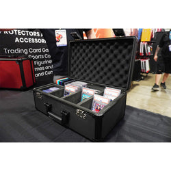 EVORETRO Aluminum Graded Card Storage Box, TSA Lock