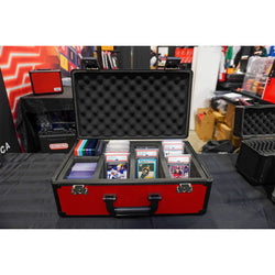 EVORETRO Aluminum Graded Card Storage Box, TSA Lock