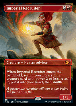 Imperial Recruiter (Borderless Alternate Art) [Modern Horizons 2]