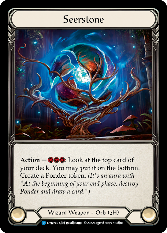 Seerstone [DYN193] (Dynasty)  Rainbow Foil