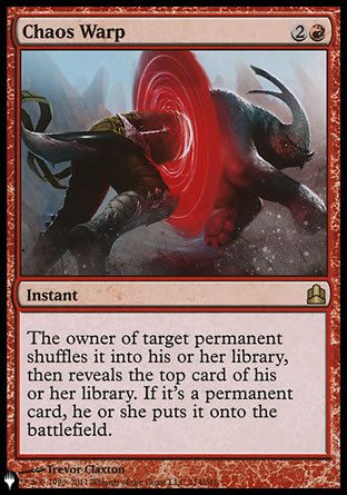 Chaos Warp (CMD) [The List]