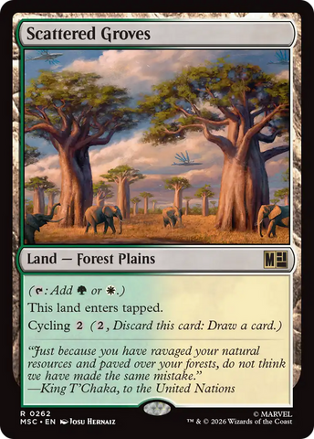 Scattered Groves [Marvel Super Heroes Commander]