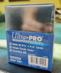 Ultra pro- 3x4 Light Top loader: Super clear