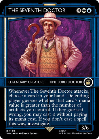 The Seventh Doctor (Showcase) (Surge Foil) [Doctor Who]