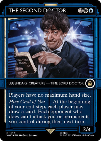 The Second Doctor (Showcase) (Surge Foil) [Doctor Who]