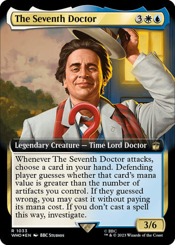 The Seventh Doctor (Extended Art) (Surge Foil) [Doctor Who]