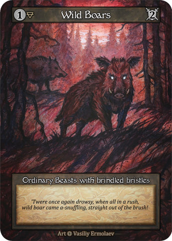 Wild Boars (Preconstructed Deck) [Alpha]