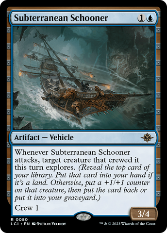 Subterranean Schooner [The Lost Caverns of Ixalan]