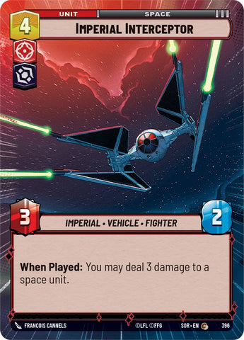 Imperial Interceptor (Hyperspace) (396) [Spark of Rebellion]