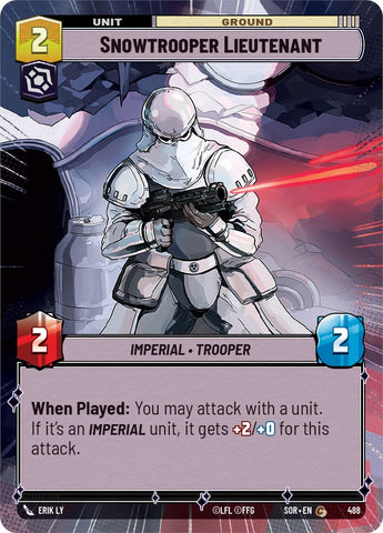 Snowtrooper Lieutenant (Hyperspace) (488) [Spark of Rebellion]