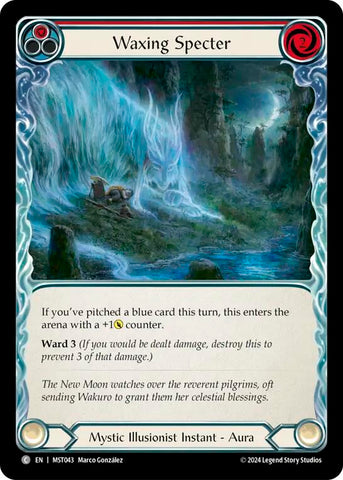 Waxing Specter (Red) [MST043] (Part the Mistveil)