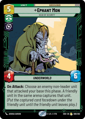 Ephant Mon - Head of Security (088/262) (088/262) [Shadows of the Galaxy]