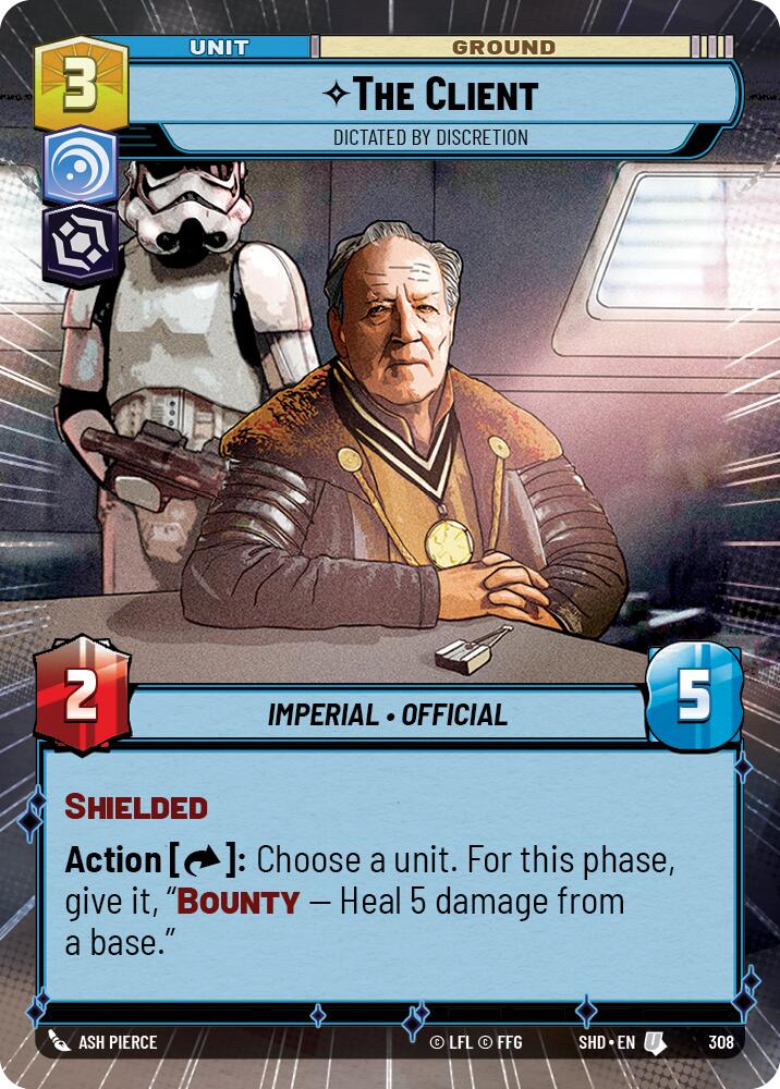 The Client - Dictated by Discretion (308) (Hyperspace) (308) [Shadows of the Galaxy]