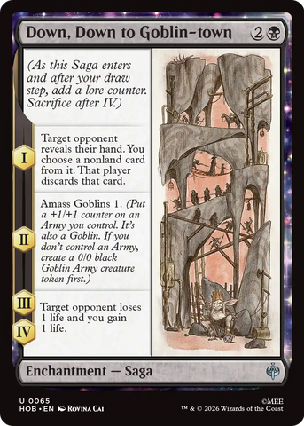 Down, Down to Goblin-town [The Hobbit]