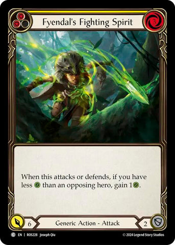 Fyendal's Fighting Spirit (Yellow) [ROS228] (Rosetta)