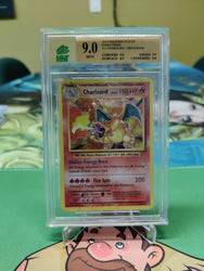 Graded- Pokemon- Charizard #11 XY Evolutions Holo Rare MNT 9.0