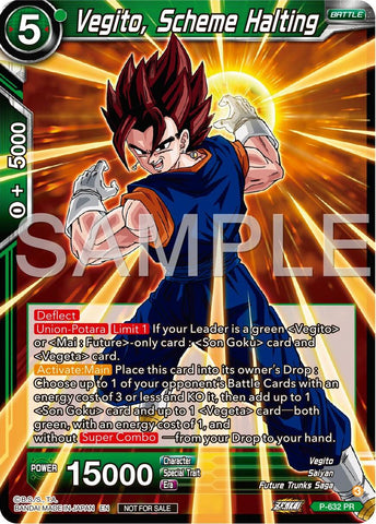 Vegito, Scheme Halting (Zenkai Series Tournament Pack Vol.9) (P-632) [Promotion Cards]